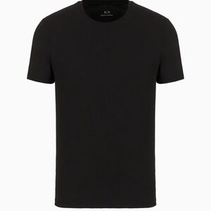 NWT Armani Exchange Black Cotton T-Shirt